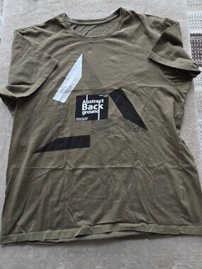 RIFLE brand Green cotton T shirt XL